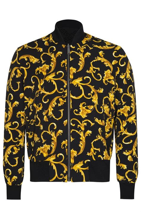 versace women's winter coat|Versace bomber jacket women's.